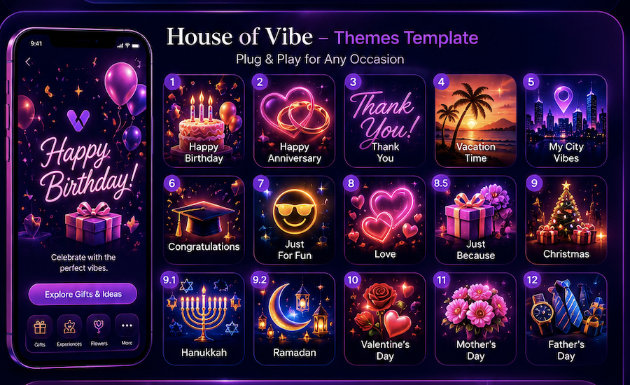 House of Vibe — themes template